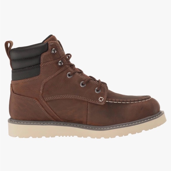 Wolverine NWT Men's Leather Waterproof Steel Toe Boots - 9.5 - Picture 2 of 7